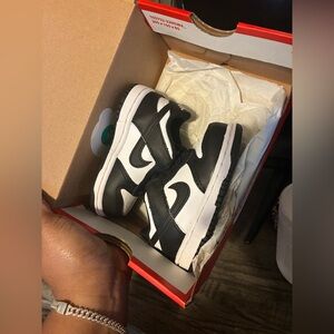 Nike Kids Black and White Sneakers